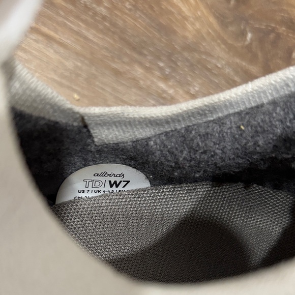 Allbird Women’s White Slip-On Shoes Size 7 - Picture 4 of 7